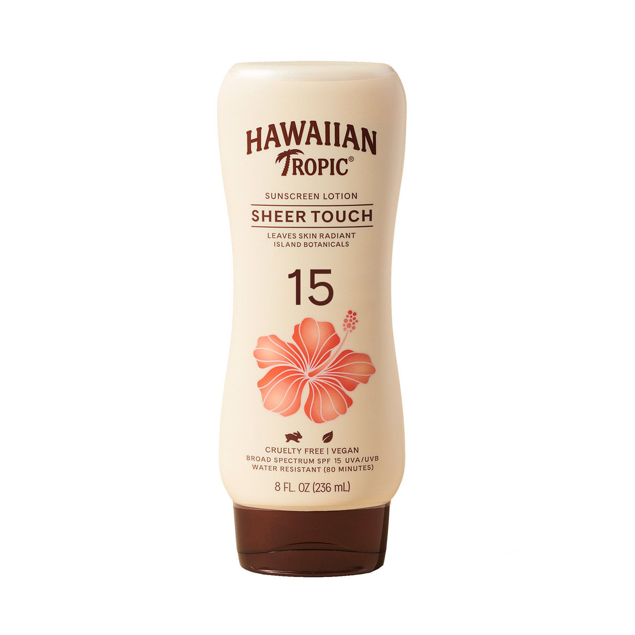 Hawaiian Tropic Sheer Touch Lotion Sunscreen SPF 15, 8 Oz